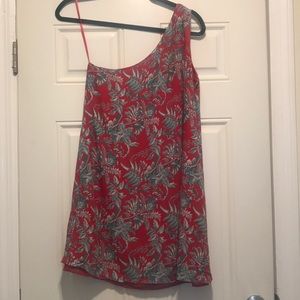 Loft One Shoulder Dress